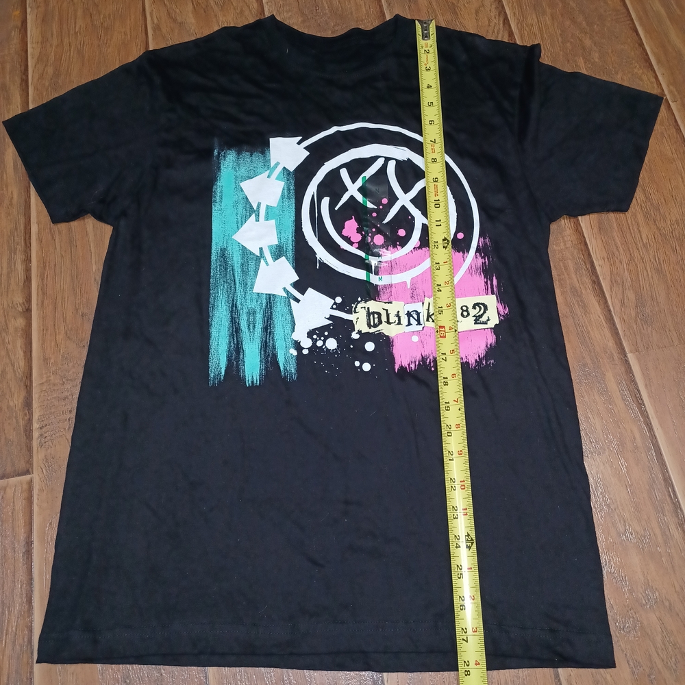 Blink182 Tee with Colorful Design